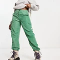 The North Face Alrescha high waist cargo pants in green Exclusive at ASOS