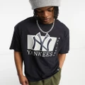 New Era New York Yankees wordmark t-shirt in navy