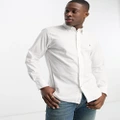 Tommy Hilfiger oxford shirt with stretch in regular fit in white