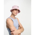 Obey Anno bucket hat in pink and blue