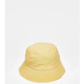 Weekday Unisex Grant bucket hat in yellow exclusive to ASOS
