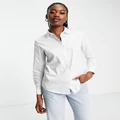 JDY oversized shirt in white