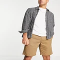 Vans chino shorts in brown