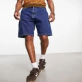 Carhartt WIP Landon loose fit denim shorts in blue stone wash