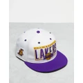 New Era 9Fifty LA Lakers retro cap in white