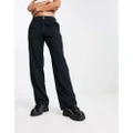 Hollister low rise dad pants in black