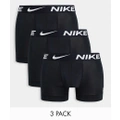 Nike Dri-FIT Essential Microfibre boxer briefs 3 pack in black