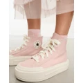 Converse Chuck Taylor All Star Cruise Hi platform sneakers in pink