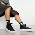 Converse Chuck Taylor All Star Cruise Hi platform sneakers in black leather