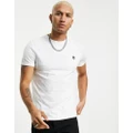 Timberland Dunstan River left chest logo t-shirt in white