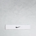 Nike Training Swoosh unisex headband in white