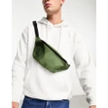 ASOS DESIGN cross-body bum bag in khaki-Green