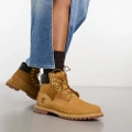 Timberland 6inch premium boots in wheat nubuck leather-Neutral