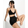 ASOS 4505 Icon seamless active intimate bra in black