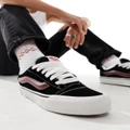 Vans Knu Skool chunky sneakers in black and red