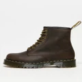 Dr Martens 1460 Bex 8 eye boots in dark brown leather