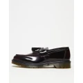 Dr Martens Adrian tassel loafers in cherry red arcadia leather