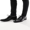 New Look plain formal derby shoes in black