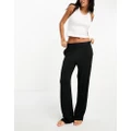 Calvin Klein Intrinsic sleep pants with logo waistband in black