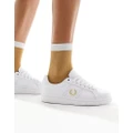 Fred Perry leather sneakers in white