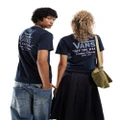 Vans holder classic back print t-shirt in navy