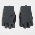 The North Face Apex Etip touchscreen compatible gloves in grey