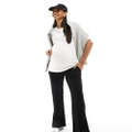 Mamalicious Maternity wide leg relaxed pants in black