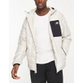 New Balance Unisex All Terrain quilted jacket in stone-Neutral