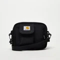 ASOS Design Cross Body Bag with Detachable Resin Shoulder Bag Strap in stone-Neutral