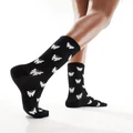 & Other Stories black socks with butterflies