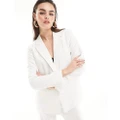 Y.A.S Bridal tailored blazer in white (part of a set)