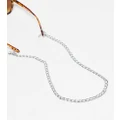 Jeepers Peepers x ASOS exclusive sunglasses chain in silver