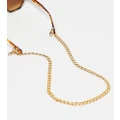 Jeepers Peepers x ASOS exclusive sunglasses chain in gold