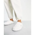 The North Face Thermoball Tent mules in cream-White