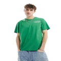 Timberland reflective back print logo t-shirt in green