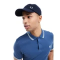 Fred Perry classic pique cap in navy