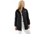 The North Face Antora parka jacket in black