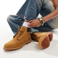 Timberland 6inch premium boots in wheat nubuck leather-Neutral
