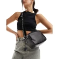 Calvin Klein Jeans ultralight PU double zip camera bag in black