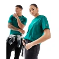 Champion unisex crew neck t-shirt in dark green
