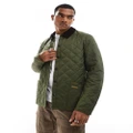 Barbour Heritage Liddesdale quilted jacket in olive-Green