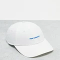 New Balance linear logo baseball cap in slate-Grey