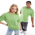 New Era unisex NY logo t-shirt in green
