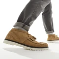 Fred Perry Kenny suede boots in beige-Neutral