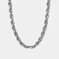 Reclaimed Vintage unisex neck chain in silver