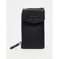 Polo Ralph Lauren coin wallet cardholder in black with logo