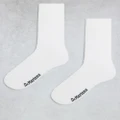 Dr Martens Double Doc 3 pack socks in white