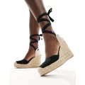 Pull & Bear espadrille wedges in natural-Neutral