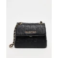Valentino Relax flap bag with chain strap in black