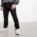 Replay straight leg jeans in black-Blue